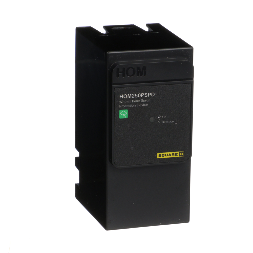HOM250PSPD – Surge protection device, Homeline, whole home, 50kA, 120/240 VAC, 1 phase, 3 wire, SPD type 1
