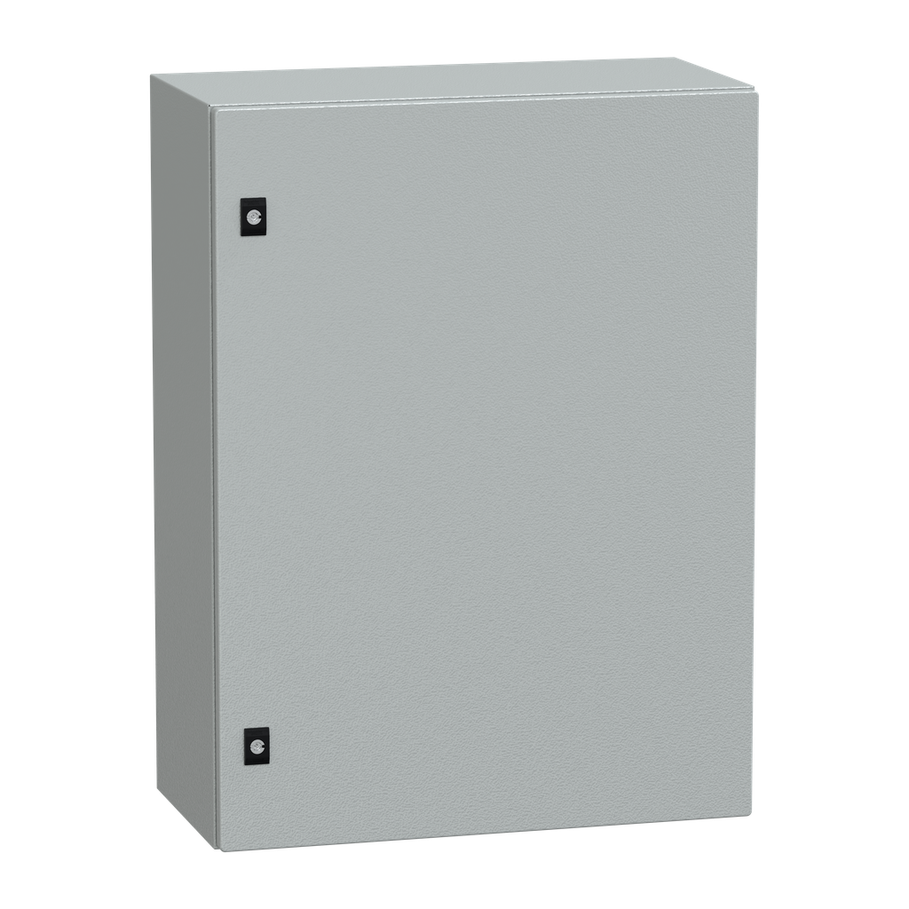 NSYCRN86300P – PanelSeT CRN plain door with mount.plate. H800xW600xD300 IP66 IK10 RAL7035..