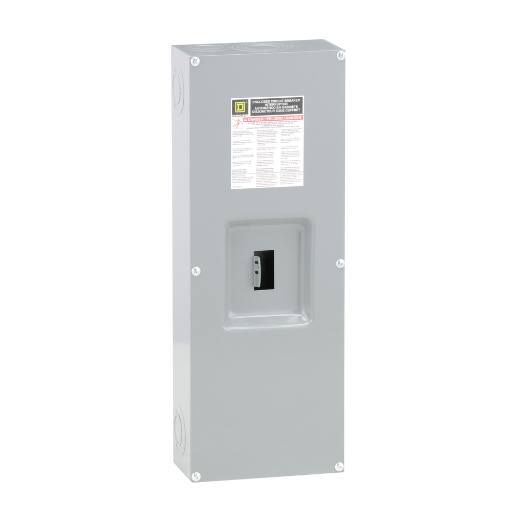 Q23225NS – Circuit breaker enclosure, PowerPacT Q, 100 to 225A, 2 or 3 poles, surface mount, NEMA 1