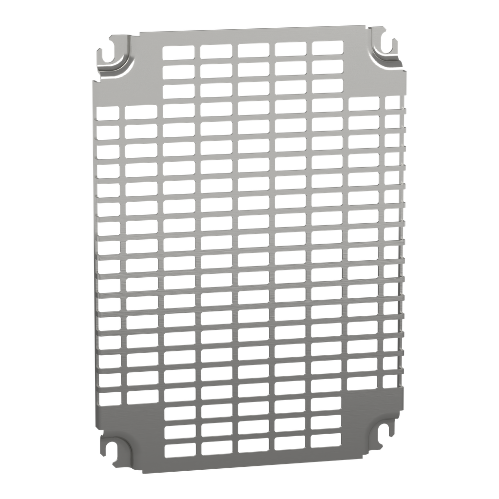 NSYMR43 – Monobloc perforated plates , H400xW300mm with universal perforations 11x26mm