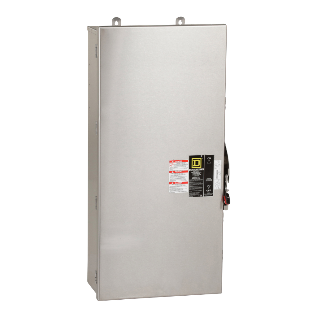 M800DS – Circuit breaker enclosure, PowerPacT M/P, 300A to 800A, 2 and 3 pole, NEMA 3/3R/4/4X/5, stainless steel