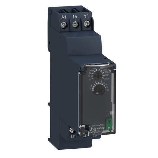 Product image for SQD RE22R1HMR dual function relay,