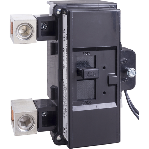 Mayer-DDS-Main breaker, QO, 200A, 2 pole, 120/240VAC, 22kA, bolt on, AC shunt-1