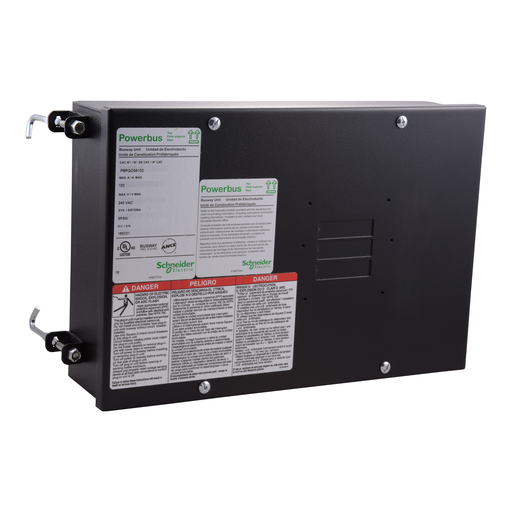 Mayer-DDS-Plug-in unit enclsoure, Powerbus Busway, QO, 4A with 3 receptacles-1
