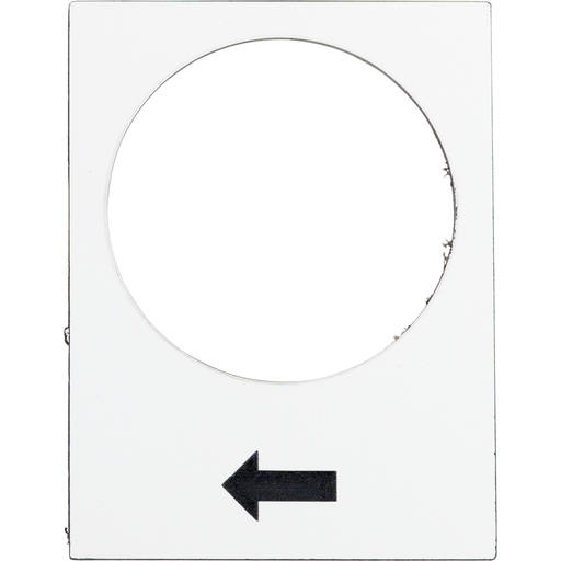 Mayer-DDS-Marked legend, Harmony XAC, legend, 30x40mm, white, raise or right, slow-1