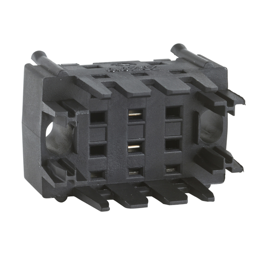Picture of ZBZ010 - Adaptor, Harmony XB4, for electrical block, mounted on 1.6mm printed circuit board
