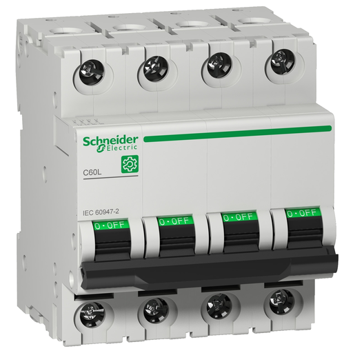 Mayer-DDS-Miniature circuit breaker (MCB), Multi9 C60L, 4P, 16A, C curve, 25kA (IEC/EN 60947-2)-1