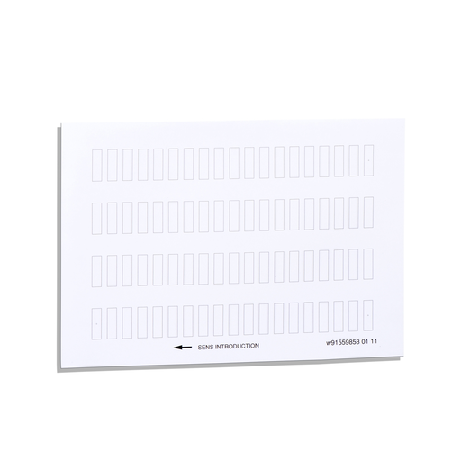 Mayer-DDS-sheet of 76 unmarked legends, Harmony XB5, Harmony XB4, 8 x 27mm for legend holder 30 x 40mm-1