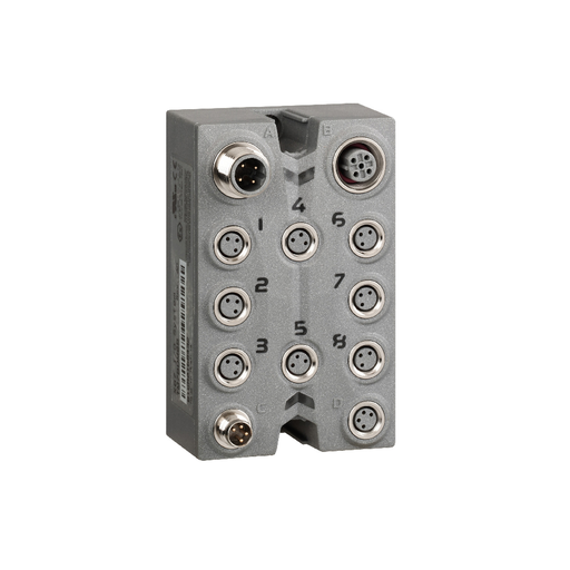 Mayer-DDS-Discrete I/O expansion block, Modicon TM7, IP67, 8 DI, 24 V DC, M8 connector-1