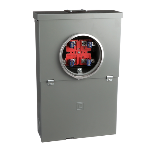 Product image for Square D SO1020VP 100 Amp Overhead/Underground Service Ring Type Meter Socket