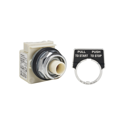 Product image for SQD 9001KR9P35LR Illuminated push-b