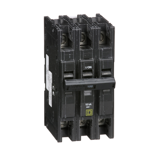 Product image for Square D QOU3100 240 Volt 100 Amp Miniature Circuit Breaker