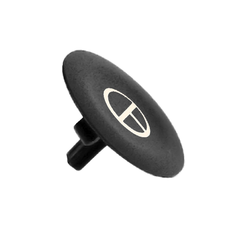 Mayer-DDS-black cap marked T for circular pushbutton Ø22-1
