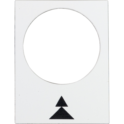Mayer-DDS-Marked legend,Harmony XAC,legend, 30x40mm, white, right, slow, fast-1