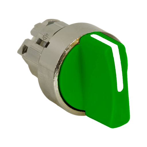 Mayer-DDS-Head for selector switch, Harmony XB4, green Ø22 mm 3 position spring return-1
