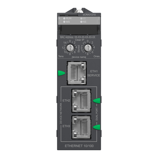 Mayer-DDS-EIO drop adapter, Modicon X80, with Ethernet backplane-2
