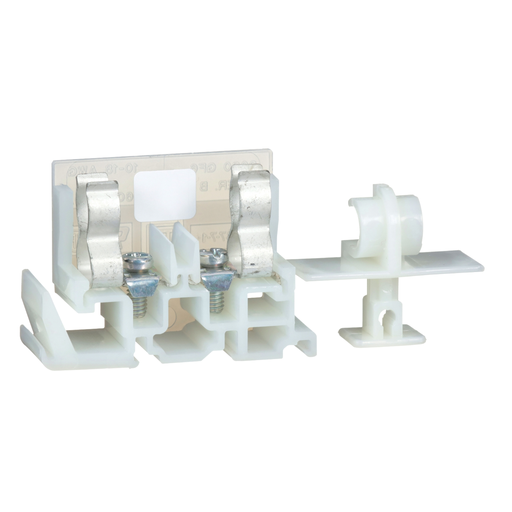 Product image for Square D 9080GF6 600 Volt 30 Amp 18 to 1 AWG 35 mm Din Rail Terminal Block