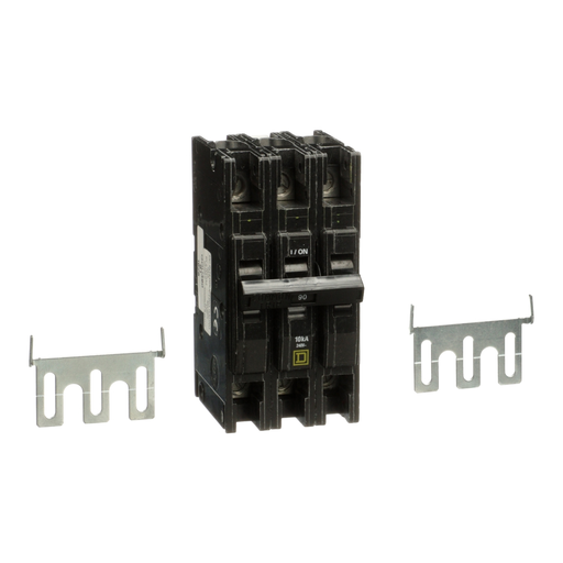 Product image for Square D QOU390 3-Pole 90 Amp 240 Volt Thermal Magnetic/Common Trip Miniature Circuit Breaker