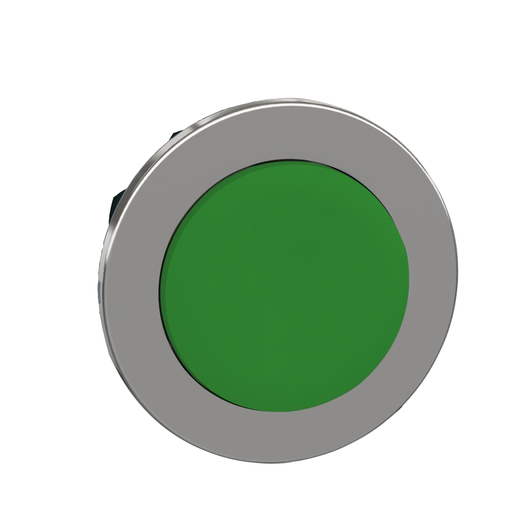 Mayer-DDS-Head for non illuminated push button, Harmony XB4, flush mounted green projecting pushbutton-1