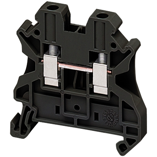 Mayer-DDS-Terminal Blocks, Linergy, feed through, 30A, 600V, screw termination, 2 points, 26AWG to 10AWG, black-1