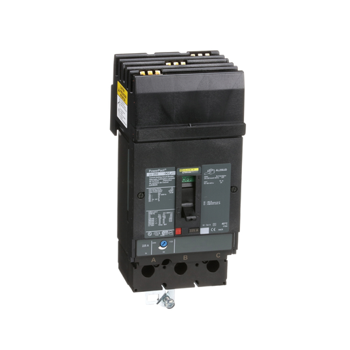 Product image for Square D JJA36225 600 Volt 225 Amp Molded Case Circuit Breaker