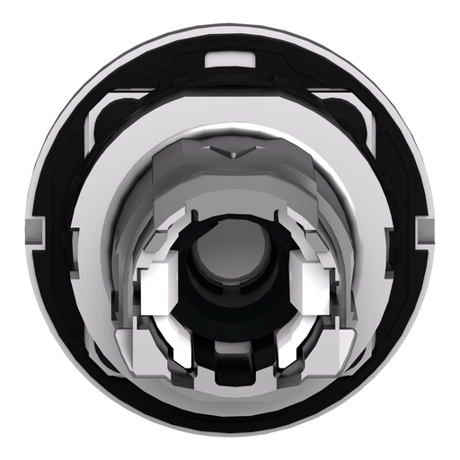 Mayer-DDS-Head for illuminated selector switch, Harmony XB4, metal, red handle, 30mm, universal LED, 3 positions, left to center-2
