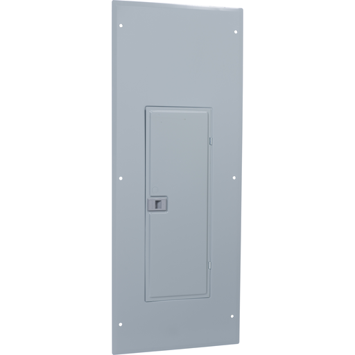 Mayer-DDS-Replacement cover, QO, for 40 space load center, flush, extra long, gray-1