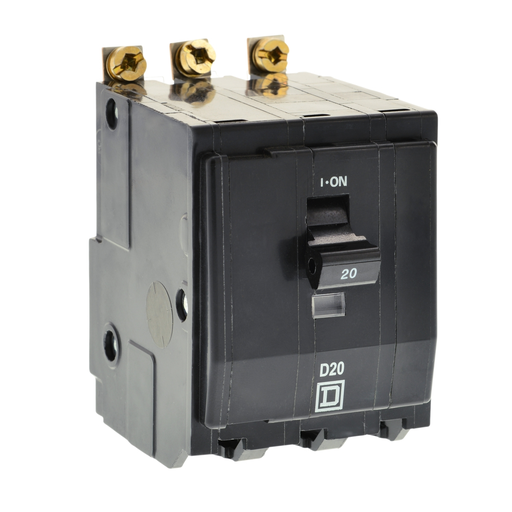 Mayer-DDS-Mini circuit breaker, QO, 32A, 3 pole, 240/415VAC, 3kA, bolt on-1