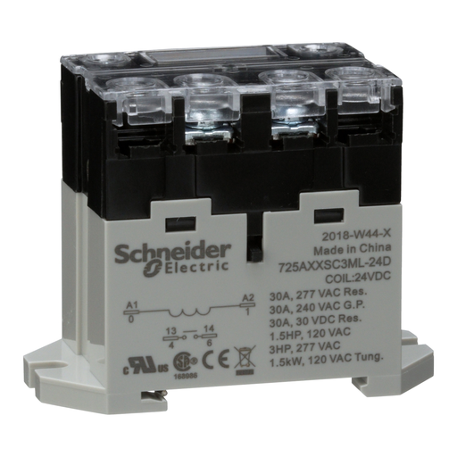 Product image for SQD 725AXXSC3ML-24D Power relay, SE