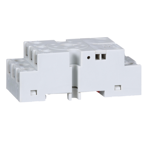 Product image for Square D 8501NR52 300 VAC 10 Amp Din Rail/Direct Panel Mount Double Tier Relay Socket