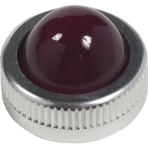 Product image for Square D 9001R6 30 mm Red Glass Pilot Light Lens