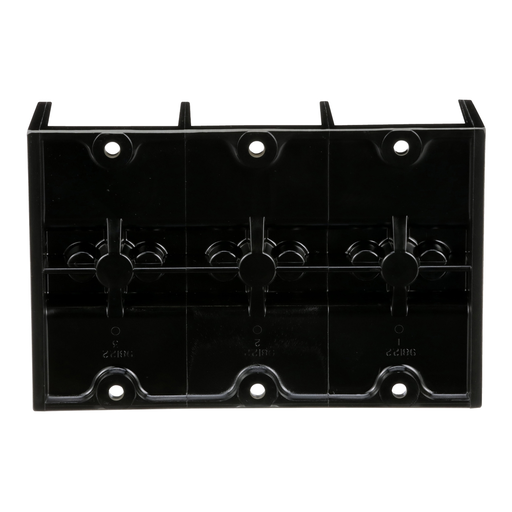 Mayer-DDS-Power distribution block, Linergy, 3 pole, 2 line, 8 load, 760A Cu, 600V-2