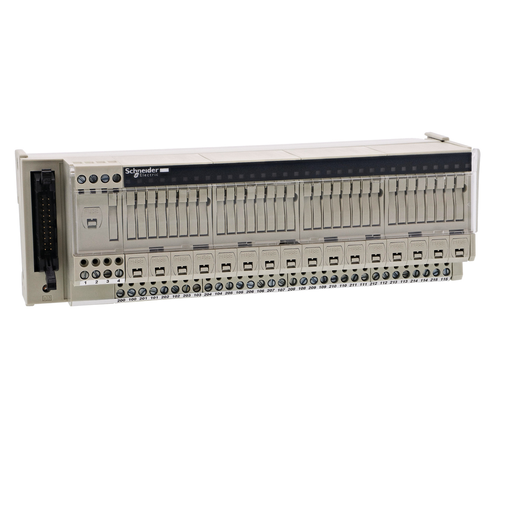 Mayer-DDS-passive connection sub-base ABE7 - 16 outputs - fuses - Led - isolator-1