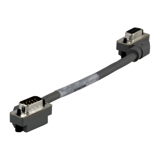 Mayer-DDS-interbus preconnected cable - Modicon Quantum, Modicon Premium - 0.11 m-1