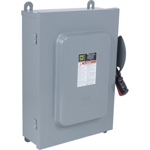 Mayer-DDS-Safety switch, heavy duty, non fusible, 60A, 4 pole, 60HP, 600V AC/DC, NEMA 12-1