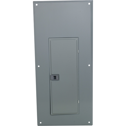 Mayer-DDS-Replacement cover, QO, for 40 space load center with 125A mains, combination flush and surface, gray-1