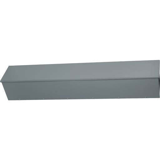 Product image for Square D RDB126 12 x 12 Inch 6 Foot Wireway Raintight Troughs