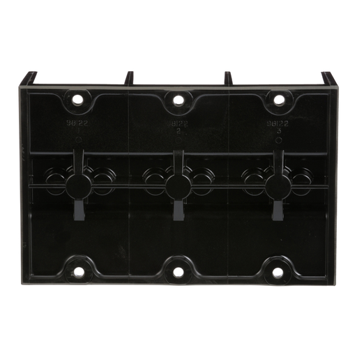 Mayer-DDS-Power distribution block, Linergy, 3 pole, 2 line, 2 load, 620A Cu, 500A Al, 600V-2