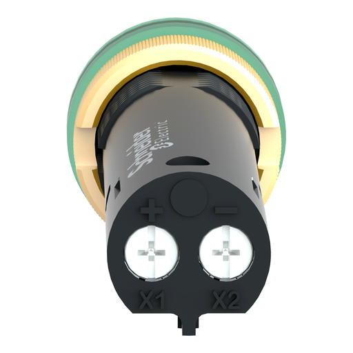 Mayer-DDS-Pilot light, Harmony XVL, plastic, green, 12mm, covered LED, 12V DC-2