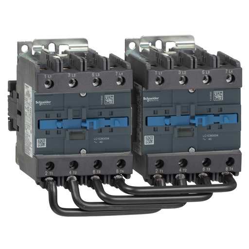 Mayer-DDS-TeSys Deca changeover contactor , 4P(4 NO) , AC-1 , <= 440V, 125A,  220V AC coil-1