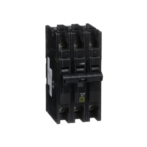 Product image for Square D QOU380 Miniature Circuit Breaker 80A 240V