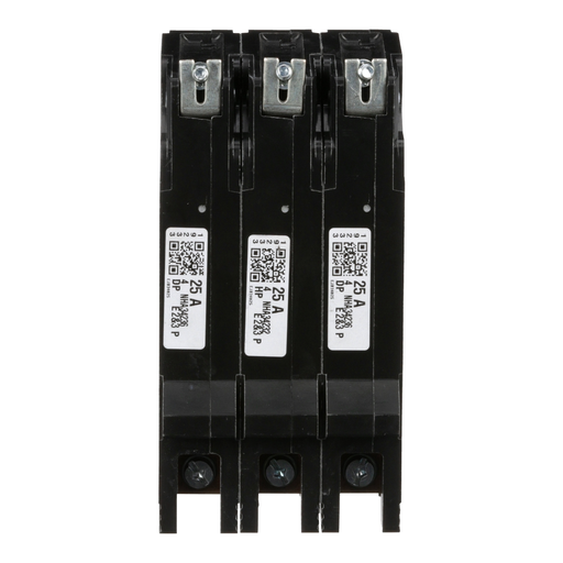 Mayer-DDS-Mini circuit breaker, E-Frame, 25A, 3 pole, 480Y/277VAC, 100kA max, bolt on [TAA]-2