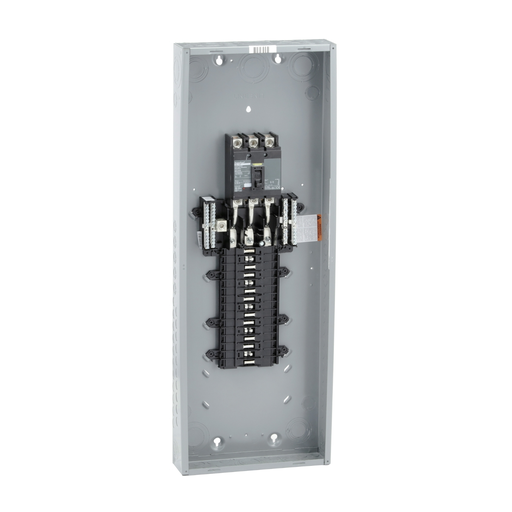 Product image for Square D QO330MQ125 208 Star/120 VAC 125 Amp 3-Phase 4-Wire Convertible Main Breaker Load Center Box and Interior