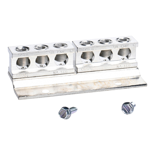 Product image for Square D PKOGTA3 240 Volt 800 Amp 3/0 AWG Copper/Aluminum General Duty Safety Switch Equipment Grounding Kit