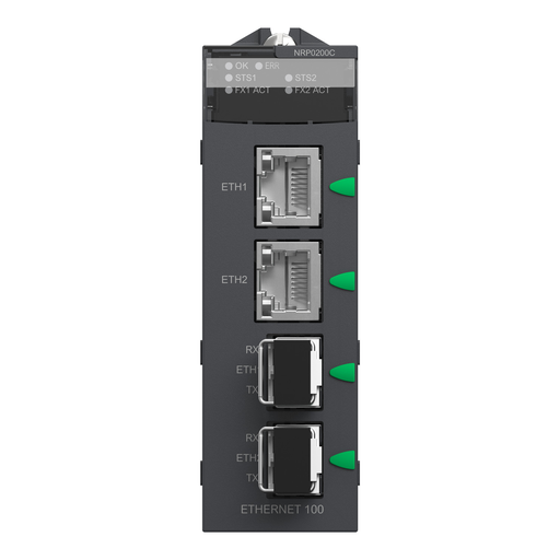 Mayer-DDS-fiber converter, Modicon X80, MM/LC 2CH 100Mb, for severe environment-2