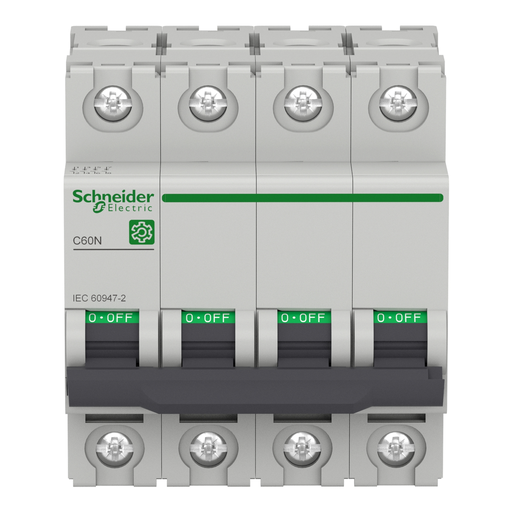 Mayer-DDS-Miniature circuit breaker (MCB), Multi9 C60N, 4P, 63A, C curve, 10kA (IEC/EN 60947-2)-2