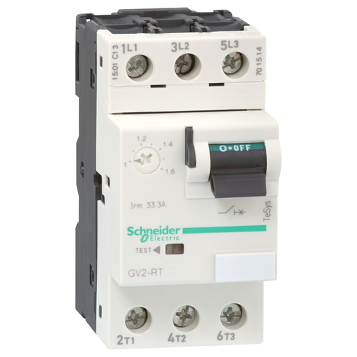 Mayer-DDS-TeSys GV2 Manual Starter and Protector, thermal magnetic circuit protector, toggle switch, 0.25…0.40 A, screw clamp terminals-1