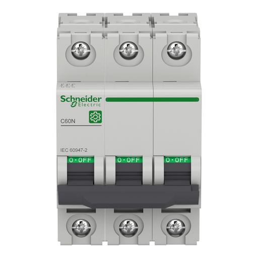 Mayer-DDS-Miniature circuit breaker (MCB), Multi9 C60N, 3P, 10A, C curve, 10kA (IEC/EN 60947-2)-2