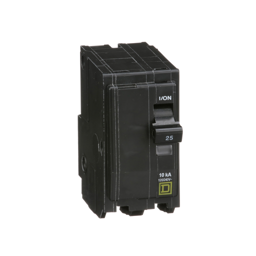 Picture of QO225 - Mini circuit breaker, QO, 25A, 2 pole, 120/240VAC, 10kA, plug in