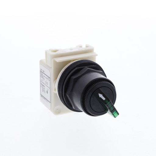 Square D 9001SK11J1G 30 mm 2-Position Green Maintained Knob Illuminated Selector Switch Operator Product image for Square D 9001SK11J1G 30 mm 2-Position Green Maintained Knob Illuminated Selector Switch Operator